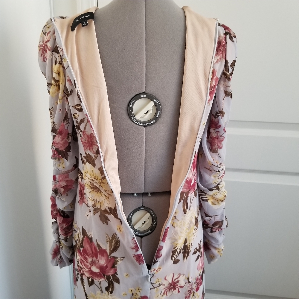 En Saison ruched maxi dress, size S - Picture 3 of 16